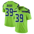 S.Seahawks #39 Ty Okada Player Green Limited Color Rush Home Game ROCER Stitched Jerseys