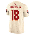 A.Cardinals #18 Marvin Harrison Jr. Player Cream Rivalries Collection Vapor Limited Home Game ROCER Stitched Jerseys