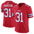 B.Bills #31 Maxwell Hairston Player Red Vapor Untouchable Limited Home Game ROCER Stitched Jerseys
