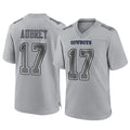 D.Cowboys #17 Brandon Aubrey Player Gray Atmosphere Fashion Home Game ROCER Stitched Jerseys
