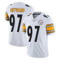 P.Steelers #97 Cameron Heyward Player White Limited Vapor Untouchable Home Game ROCER Stitched Jerseys
