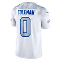 B.Bills #0 Keon Coleman Player White Rivalries Collection Limited Game ROCER Stitched Jerseys