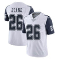 D.Cowboys #26 DaRon Bland Player White-Navy Limited Color Rush Vapor Untouchable Home Game ROCER Stitched Jerseys
