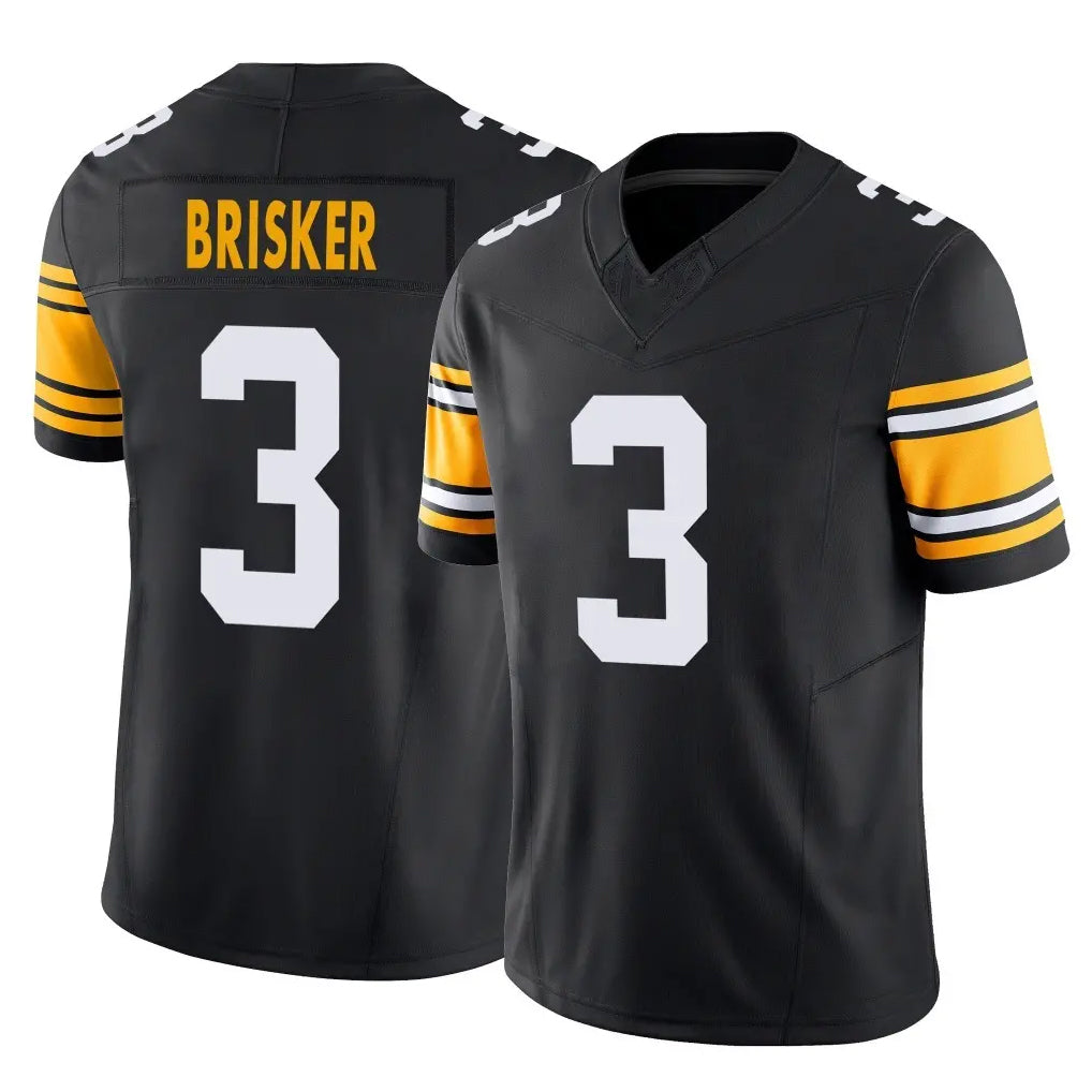 P.Steelers #3 Jaquan Brisker Player Black Limited Alternate Vapor F.U.S.E. Home Game ROCER Stitched Jerseys