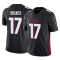 A.Falcons #17 Zachariah Branch Player Black Alternate Vapor F.U.S.E. Limited ROCER Stitched Jerseys