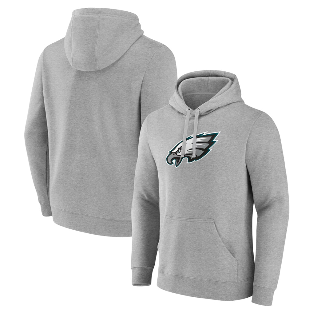 P.Eagles ## Eagles Blank Player Gray LOGO Pullover Hoodies Home Game ROCER Stitched Jerseys