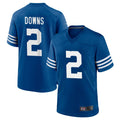 IN.Colts #2 Josh Downs Bynum Player Royal Limited Home Game ROCER Stitched Jerseys