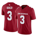 A.Cardinals #3 Budda Baker Player Cardinal Vapor F.U.S.E. Limited Home Game ROCER Stitched Jerseys