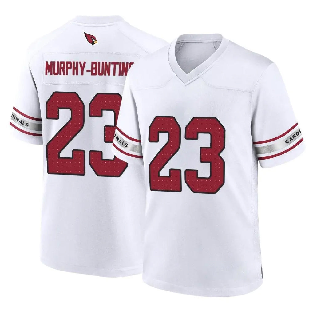 A.Cardinals #23 Sean Murphy-Bunting Player White Home Game ROCER Stitched Jerseys
