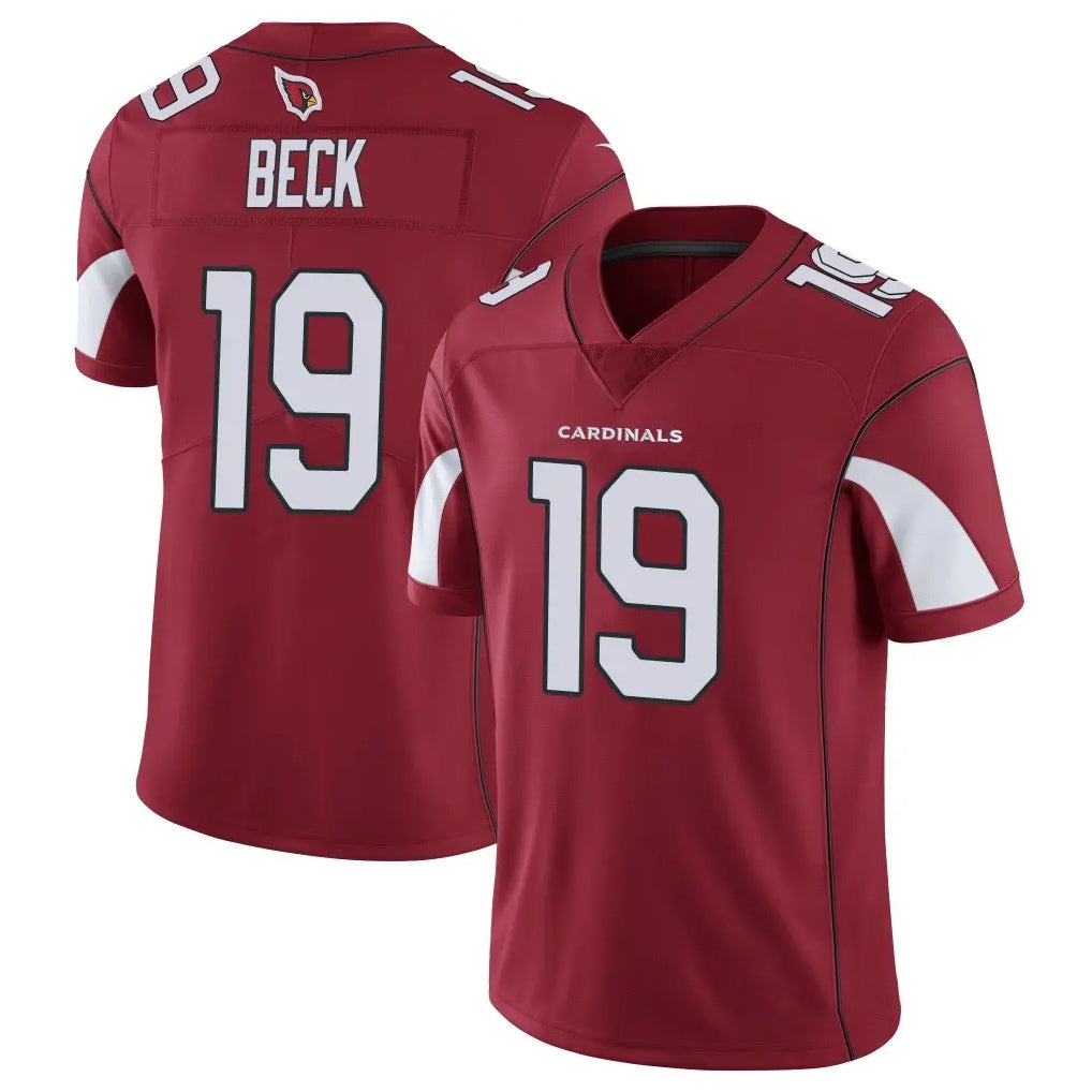 A.Cardinals #19 Carson Beck Player Cardinal Vapor Limited Home Game  ROCER Stitched Jerseys