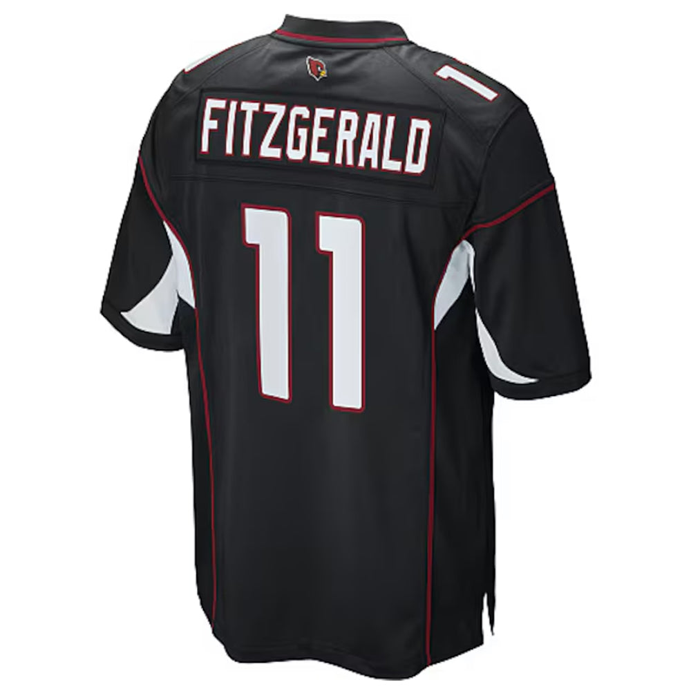 A.Cardinals #11 Larry Fitzgerald Player Black Game ROCER Stitched Jerseys