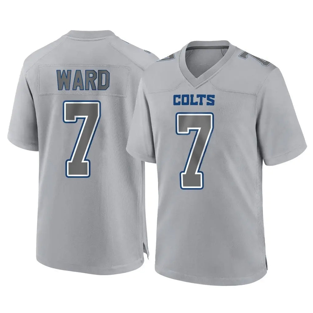 IN.Colts #7 Charvarius Ward Sr. Player Gray Atmosphere Fashion Home Game ROCER Stitched Jerseys