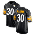 P.Steelers #30 Jaylen Warren Player Black Home Game ROCER Stitched Jerseys