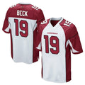 A.Cardinals #19 Carson Beck Player White Cardinal Home Game ROCER Stitched Jerseys