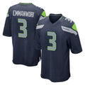 S.Seahawks #3 Nick Emmanwori Player Navy Home Game ROCER Stitched Jerseys