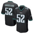 P.Eagles #52 Jonathan Greenard Player Black Home Game ROCER Stitched Jerseys