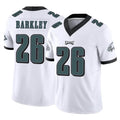 P.Eagles #26 Saquon Barkley Player White Limited Vapor F.U.S.E. Home Game ROCER Stitched Jerseys