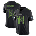 S.Seahawks #14 Sam Darnold Player Black Impact Limited Home Game ROCER Stitched Jerseys