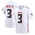 A.Falcons #3 Jessie Bates III Player White Home Game ROCER Stitched Jerseys