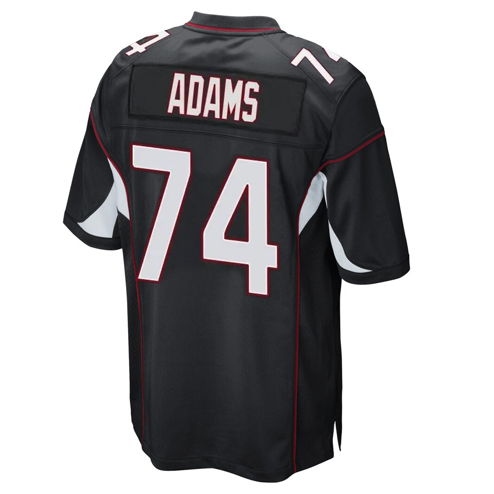 A.Cardinals #74 Isaiah Adams Player Black Home Game ROCER Stitched Jerseys