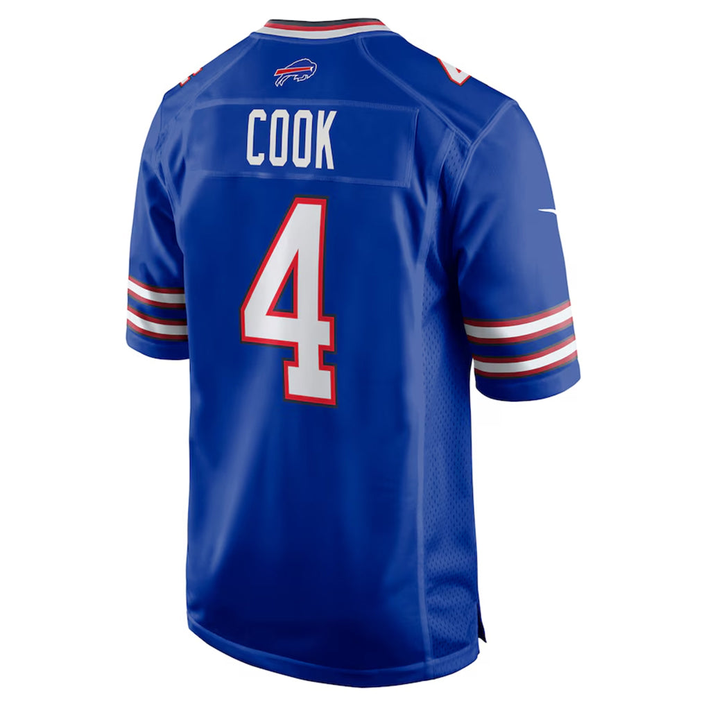 B.Bills #4 James Cook III Player Royal Home Game ROCER Stitched Jerseys