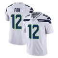 S.Seahawks #12 12th Fan Player White Limited Vapor Untouchable Home Game ROCER Stitched Jerseys