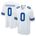 D.Cowboys #0 DeMarvion Overshown Player White Home Game ROCER Stitched Jerseys