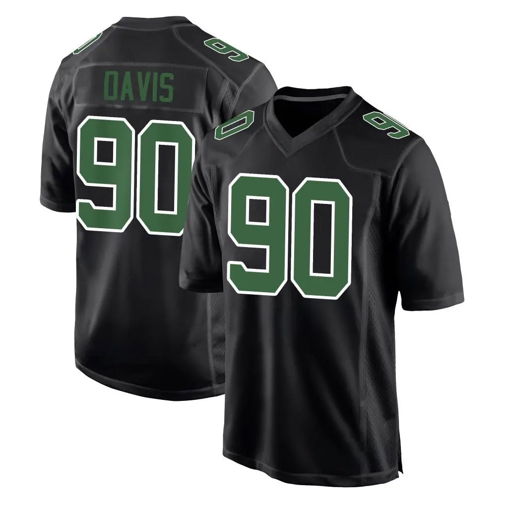 P.Eagles #90 Jordan Davis Player Carbon Green Fashion Home Game ROCER Stitched Jerseys