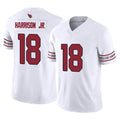 A.Cardinals #18 Marvin Harrison Jr. Player White Vapor F.U.S.E. Limited Home Game ROCER Stitched Jerseys