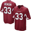 A.Cardinals #33 Trey Benson Player Game ROCER Stitched Jerseys