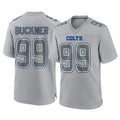 IN.Colts #99 DeForest Buckner Player Gray Atmosphere Fashion Home Game ROCER Stitched Jerseys