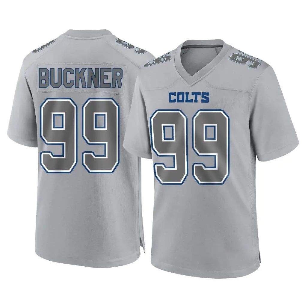 IN.Colts #99 DeForest Buckner Player Gray Atmosphere Fashion Home Game ROCER Stitched Jerseys