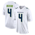 S.Seahawks #4 Michael Dickson Player White Tundra Fashion Home Game ROCER Stitched Jerseys