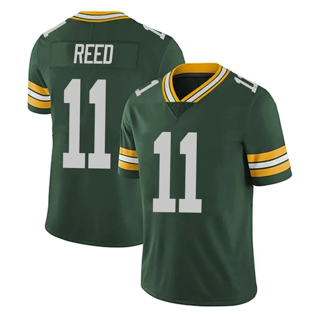 GB.Packers #11 Jayden Reed Player Green Vapor Untouchable Limited Home Game ROCER Stitched Jerseys