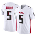 A.Falcons #5 Drake London Player White Vapor F.U.S.E. Limited Home Game ROCER Stitched Jerseys