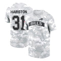 B.Bills #31 Maxwell Hairston Player Arctic Camo Salute to Service T-Shirt Hoodies ROCER Stitched Jerseys