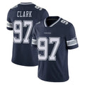 D.Cowboys #97 Kenny Clark Player Navy Vapor Untouchable Limited Home Game ROCER Stitched Jerseys
