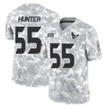 H.Texans #55 Danielle Hunter Player Arctic Camo Salute To Service Limited Game ROCER Stitched Jerseys