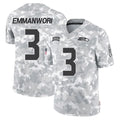S.Seahawks #3 Nick Emmanwori Player Arctic Camo Limited Salute To Service Home Game ROCER Stitched Jerseys