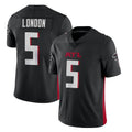 A.Falcons #5 Drake London Player Black Vapor Untouchable Limited Home Game ROCER Stitched Jerseys