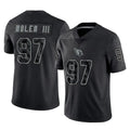 A.Cardinals #97 Walter Nolen III Player Black RFLCTV Limited Home Game ROCER Stitched Jerseys
