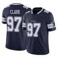 D.Cowboys #97 Kenny Clark Player Navy Limited Vapor F.U.S.E. Home Game ROCER Stitched Jerseys