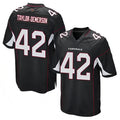 A.Cardinals #42 Dadrion Taylor-Demerson Player Black Game ROCER Stitched Jerseys