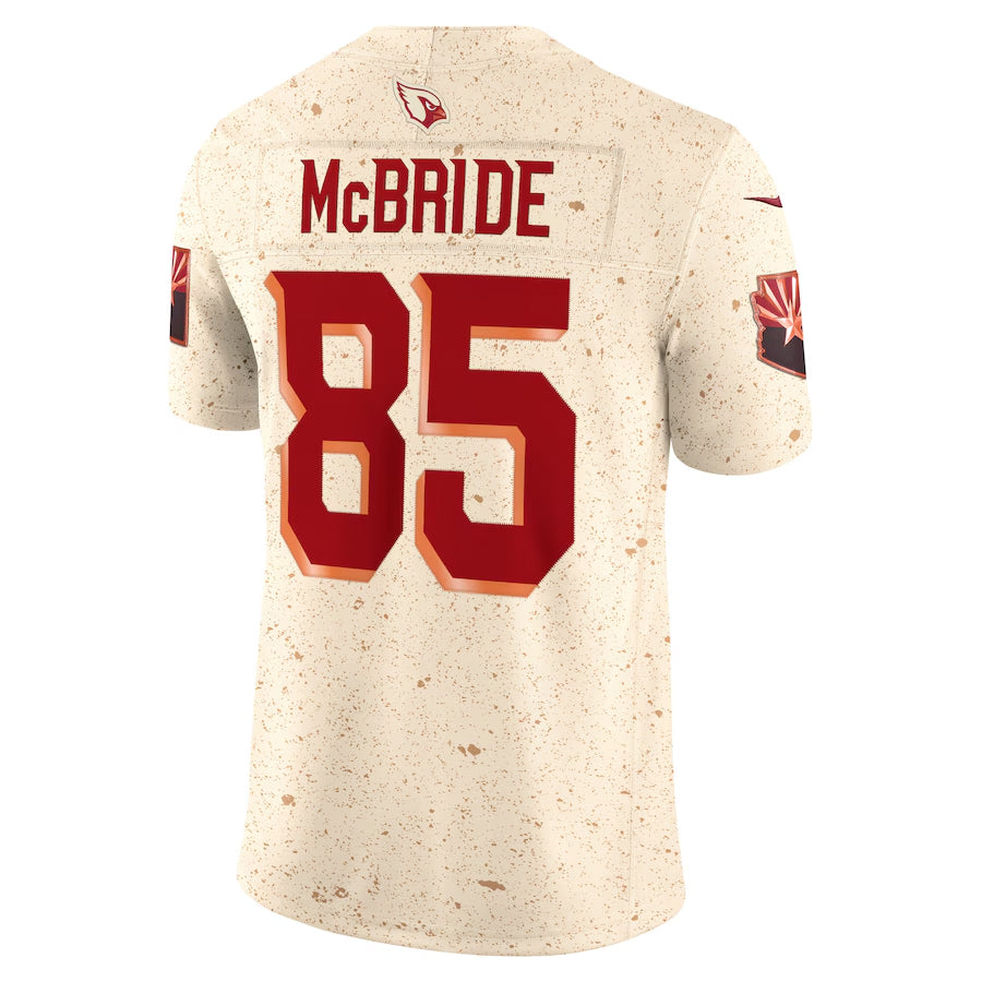A.Cardinals #85 Trey McBride Player Rivalries Collection Vapor Limited ROCER Stitched Jerseys