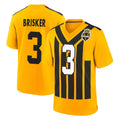 P.Steelers #3 Jaquan Brisker Player Gold Limited 1933 Throwback Home Game ROCER Stitched Jerseys