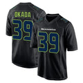 S.Seahawks #39 Ty Okada Player Black Limited Fashion Home Game ROCER Stitched Jerseys