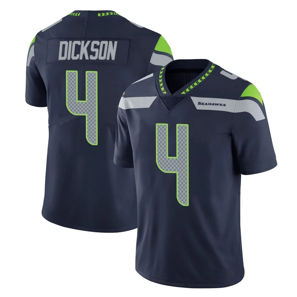 S.Seahawks #4 Michael Dickson Player Navy Limited Vapor Untouchable Home Game ROCER Stitched Jerseys