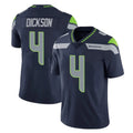 S.Seahawks #4 Michael Dickson Player Navy Limited Vapor Untouchable Home Game ROCER Stitched Jerseys