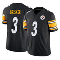 P.Steelers #3 Jaquan Brisker Player Black Limited Vapor F.U.S.E. Home Game ROCER Stitched Jerseys
