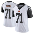 C.Bengals #71 Amarius Mims Player White Color Rush Vapor Untouchable Limted Home Game ROCER Stitched Jerseys